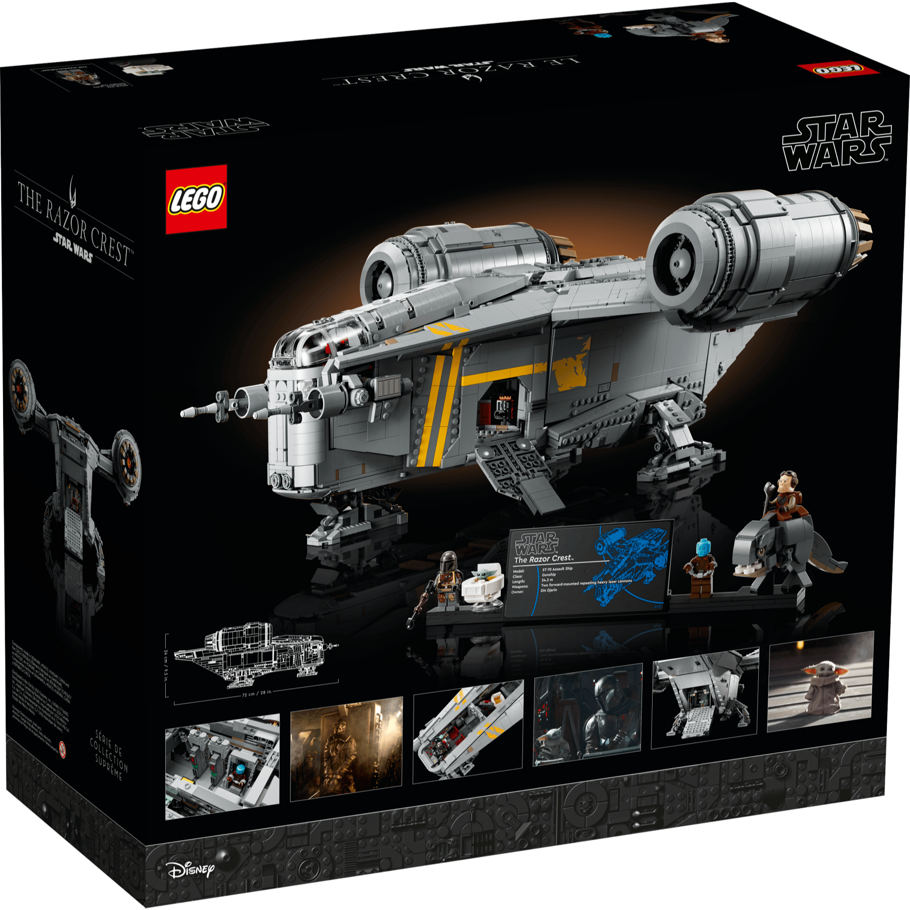 LEGO Star Wars™ 75331 - Razor Crest™ - cutie spate