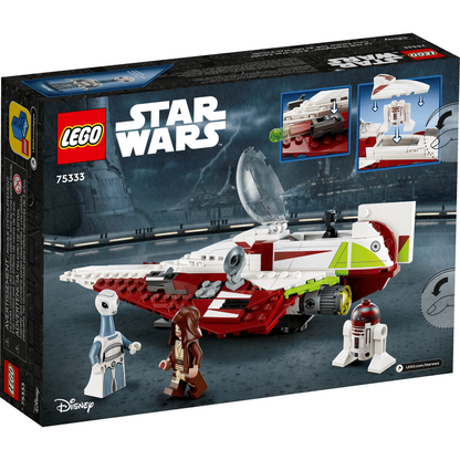 LEGO Star Wars™ 75333 - Jedi Starfighter™-ul lui Obi-Wan Kenobi™ - cutie spate