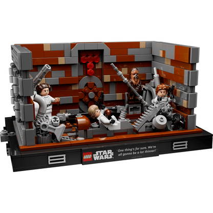 LEGO Star Wars™ 75339 - Diorama compactorului de gunoi de pe Death Star™ - set construit