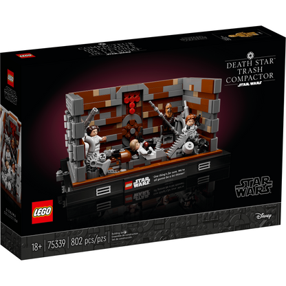 LEGO Star Wars™ 75339 - Diorama compactorului de gunoi de pe Death Star™ - cutie fata