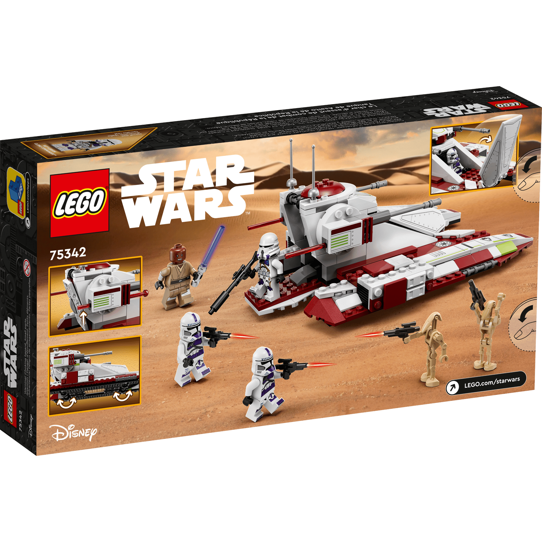 LEGO Star Wars™ 75342 - Republic Fighter Tank™ - cutie spate