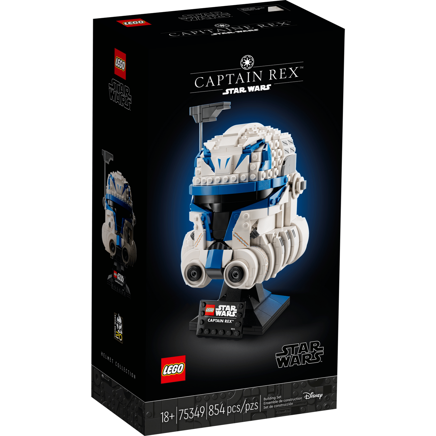 LEGO Star Wars™ 75349 - Casca Căpitanului Rex - cutie fata