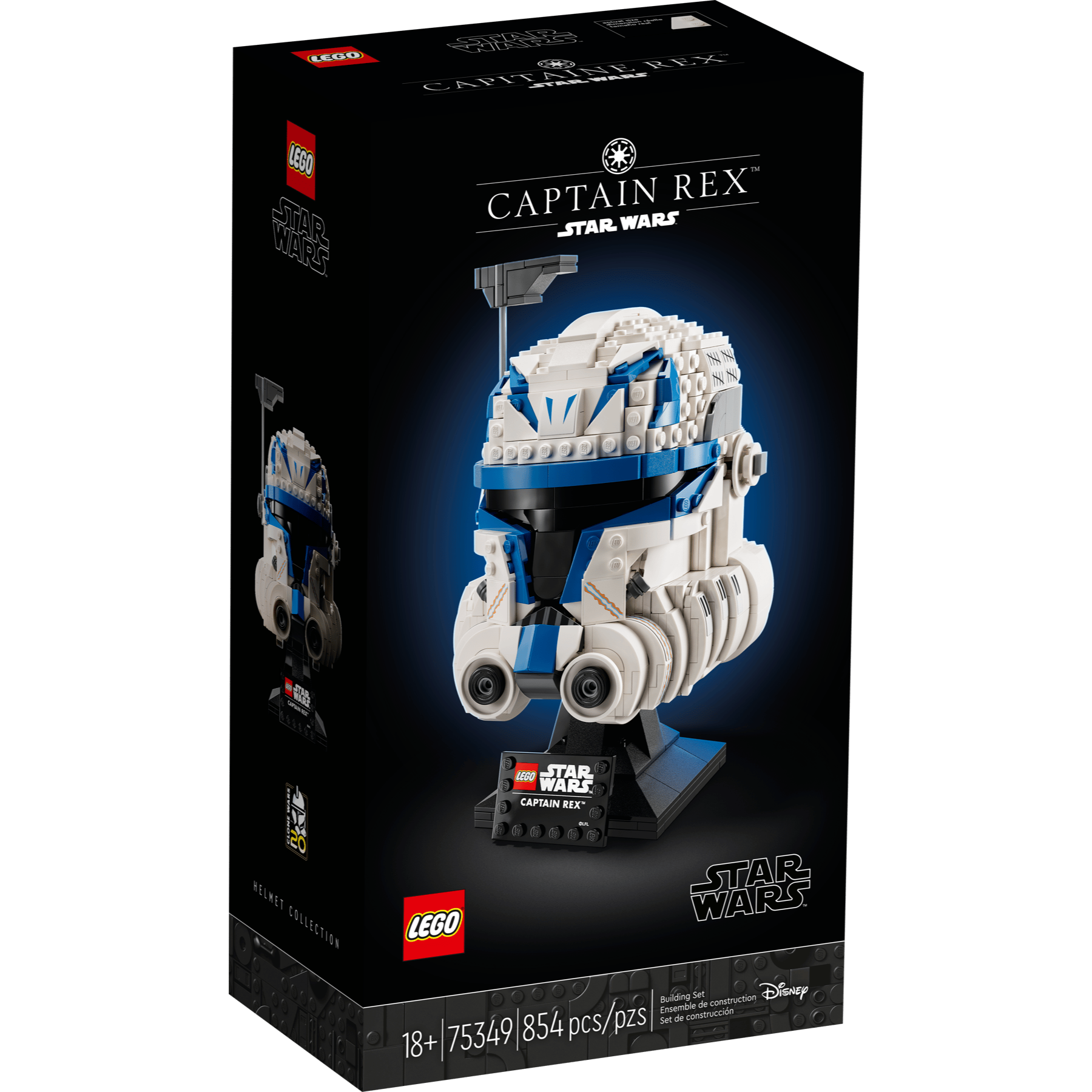 LEGO Star Wars™ 75349 - Casca Căpitanului Rex - cutie fata