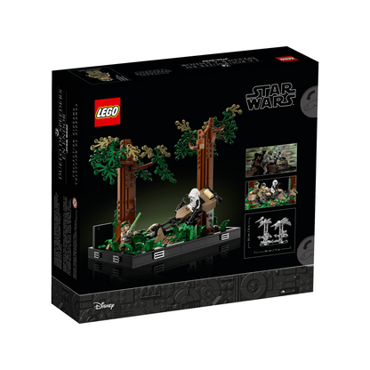 LEGO Star Wars™ 75353 - Diorama Urmărire cu speederul pe Endor™ - cutie spate