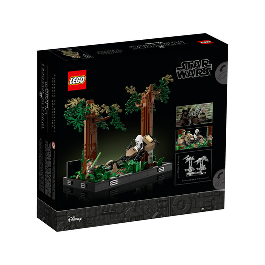LEGO Star Wars™ 75353 - Diorama Urmărire cu speederul pe Endor™ - cutie spate