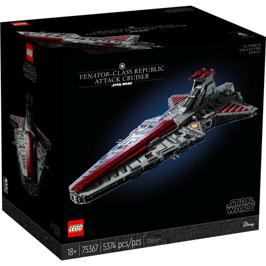 LEGO Star Wars 75367 Venator-class Republic Attack Cruiser - cutie fata