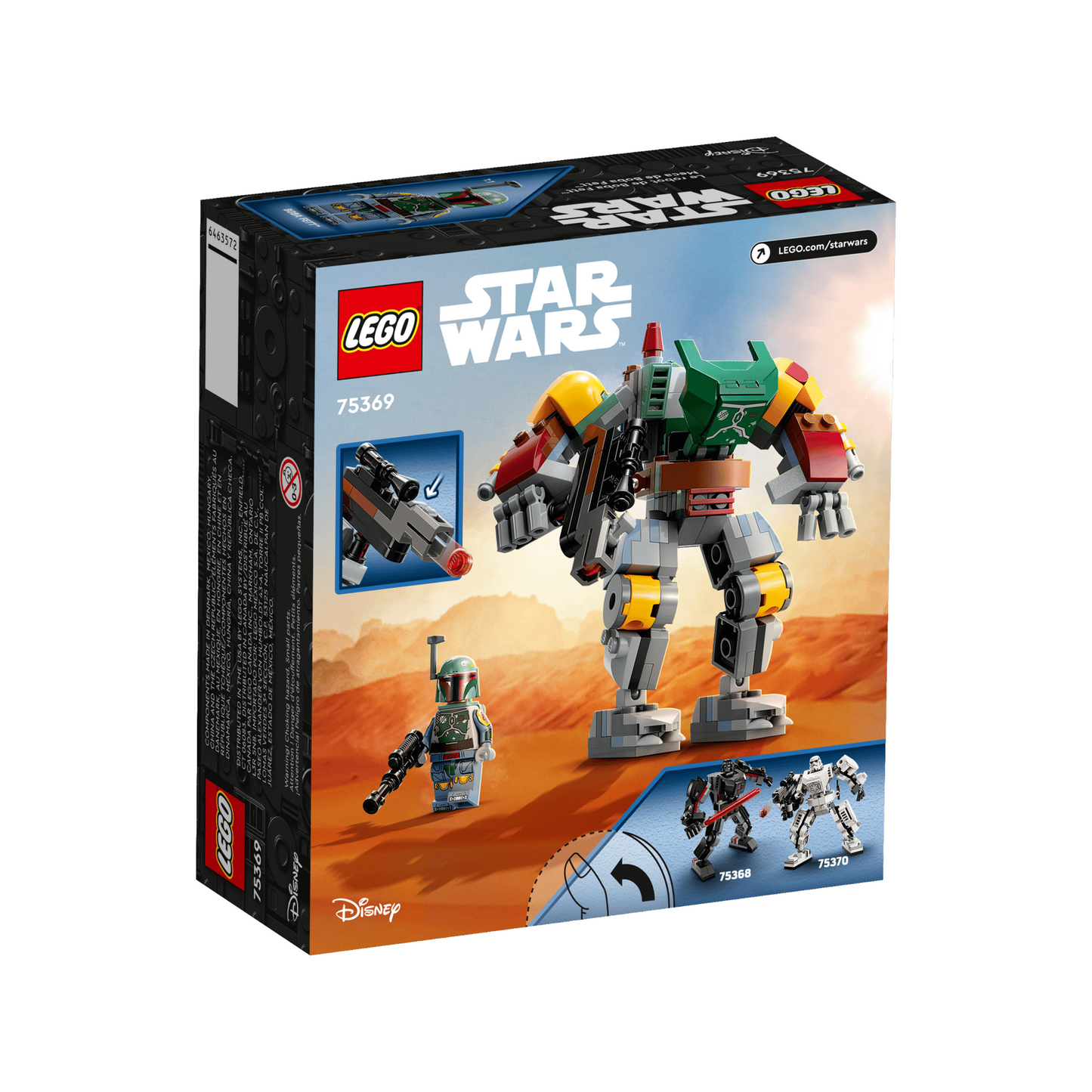 LEGO Star Wars™ 75369 - Robot Boba Fett™ - cutie spate