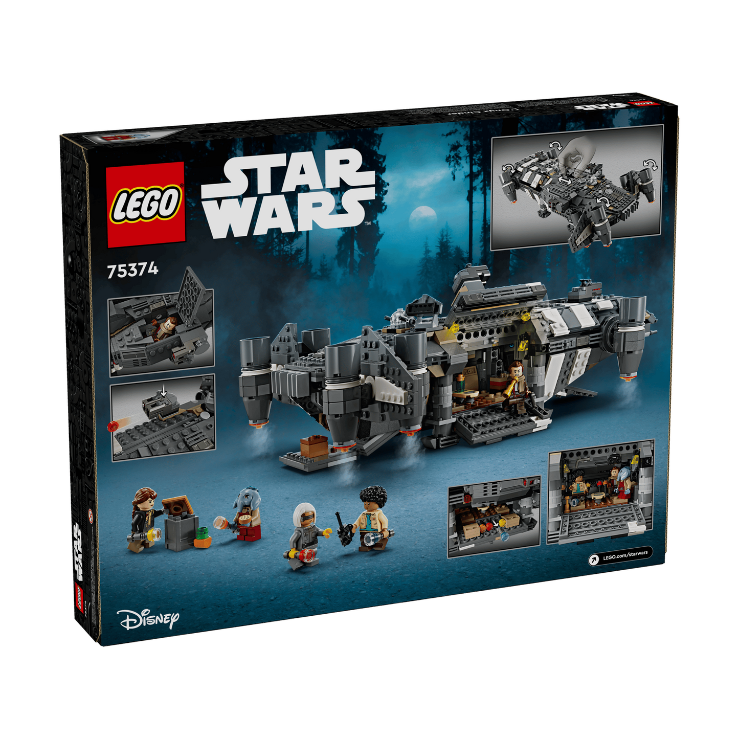 LEGO Star Wars™ 75374 - Onyx Cinder - cutie spate
