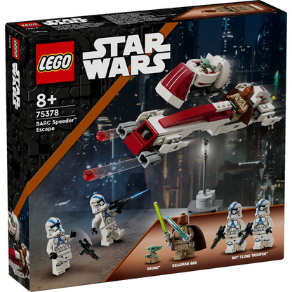 LEGO Star Wars™ 75378 - Evadare pe motocicleta de viteză BARC - cutie fata