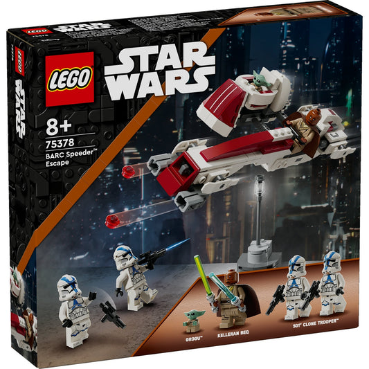 LEGO Star Wars™ 75378 - Evadare pe motocicleta de viteză BARC - cutie fata