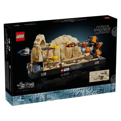 LEGO Star Wars™ 75380 - Dioramă Cursa din Mos Espa - cutie spate