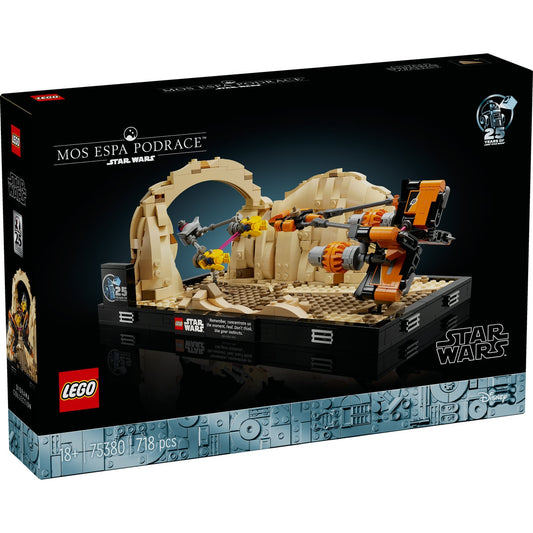 LEGO Star Wars™ 75380 - Dioramă Cursa din Mos Espa - cutie fata