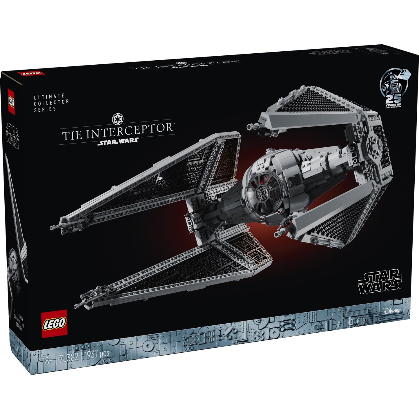 LEGO Star Wars 75382 TIE Interceptor - cutie fata