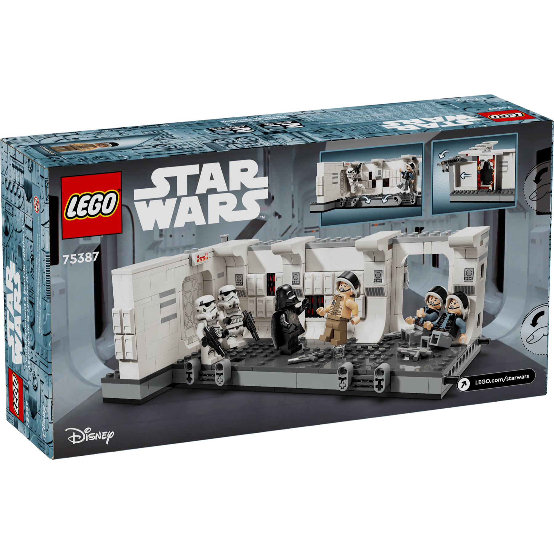 LEGO Star Wars™ 75387 - Îmbarcarea pe Tantive IV™ - cutie spate