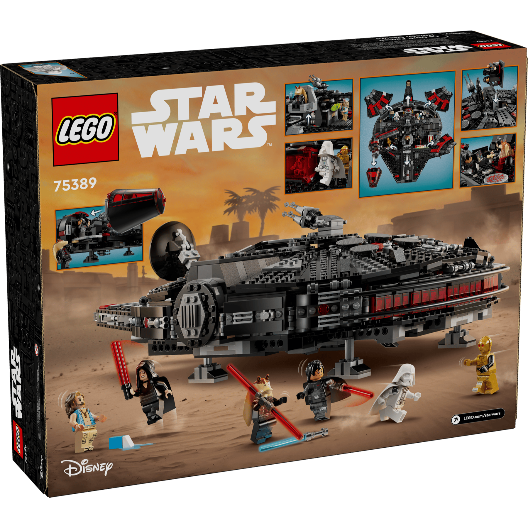 LEGO Star Wars™ 75389 - Falcon întunecat - cutie spate