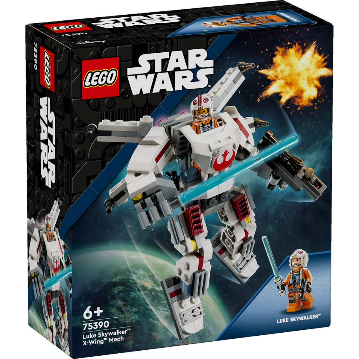 LEGO Star Wars™ 75390 - Robotul X-Wing™ al lui Luke Skywalker™ - cutie fata