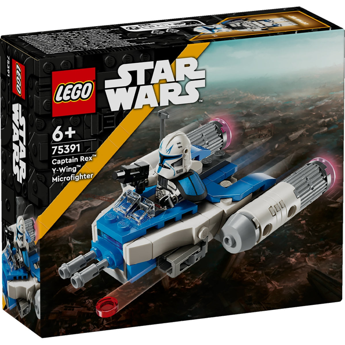 LEGO Star Wars™ 75391 - Micronava de luptă Y-Wing™ a Căpitanului Rex - cutie fata