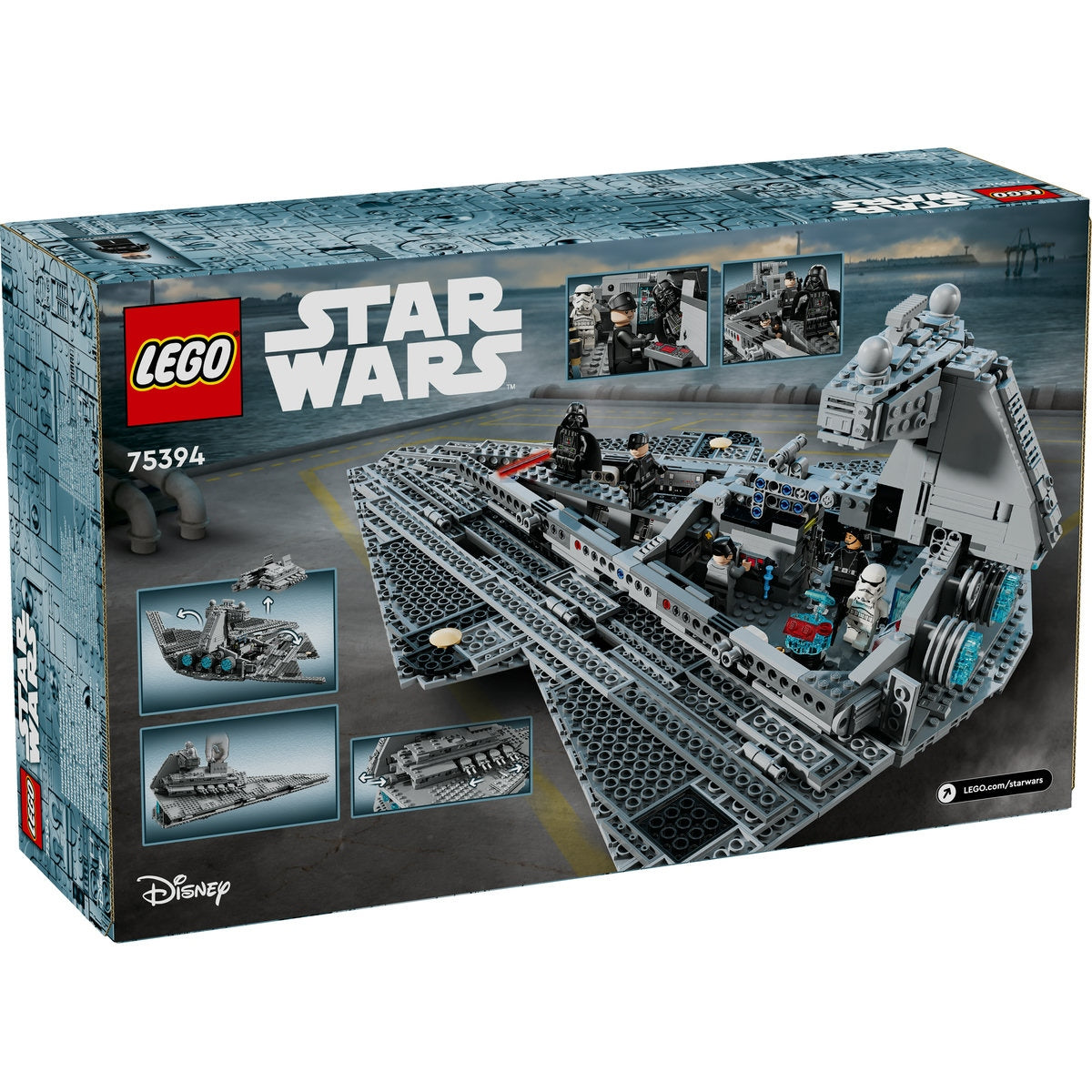 LEGO Star Wars 75394 Imperial Star Destroyer - cutie spate