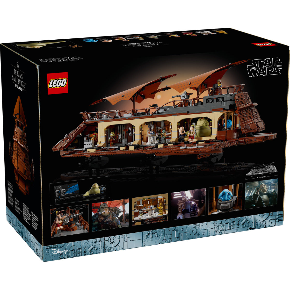 LEGO Star Wars 75397 Jabba's Sail Barge - cutie spate