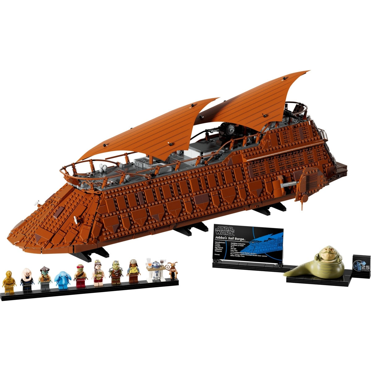 LEGO Star Wars 75397 Jabba's Sail Barge - set construit