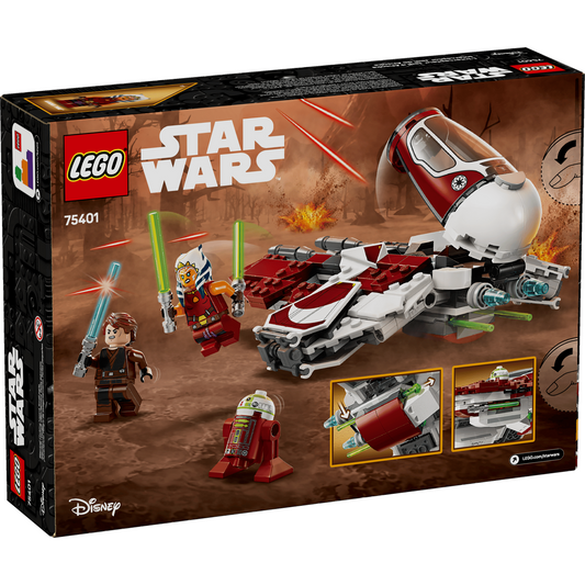 LEGO Star Wars™ 75401 - Nava Interceptor™ Jedi a lui Ahsoka - cutie spate