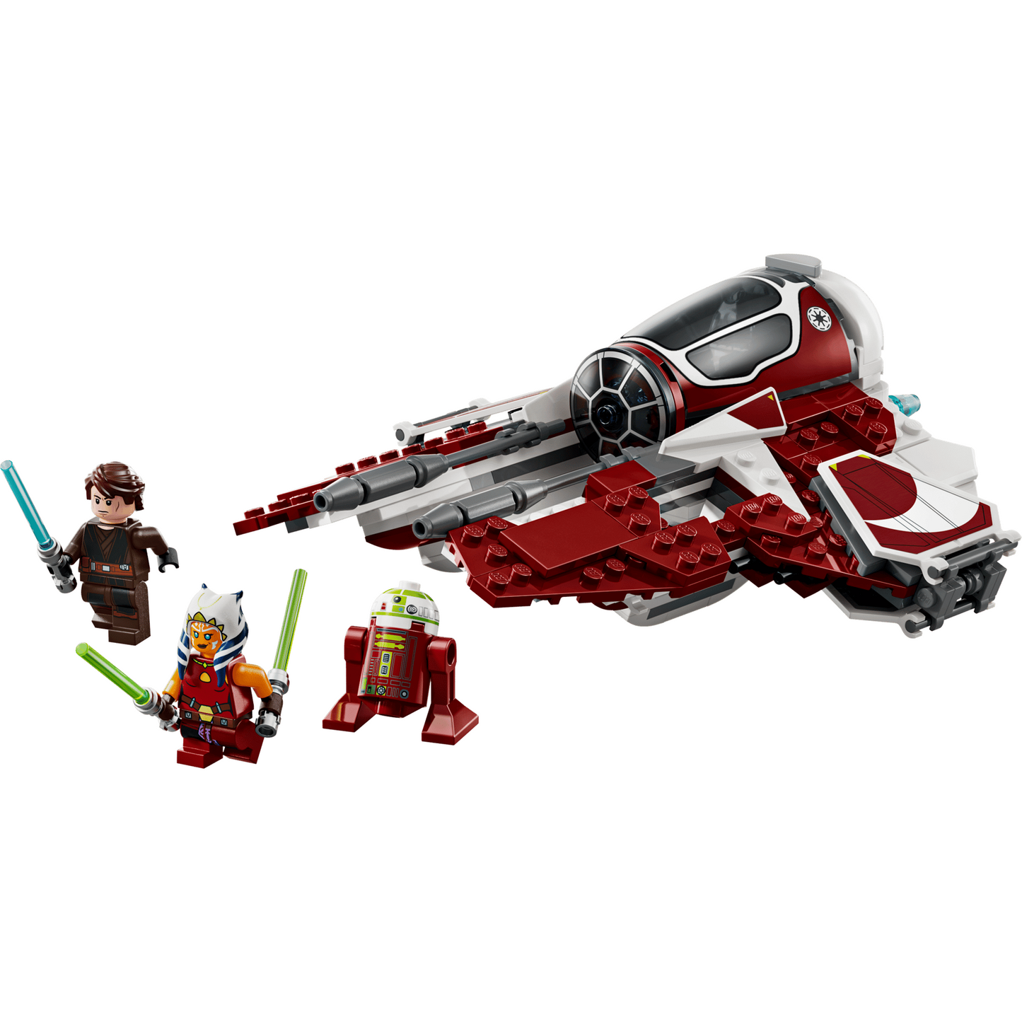 LEGO Star Wars™ 75401 - Nava Interceptor™ Jedi a lui Ahsoka - set construit