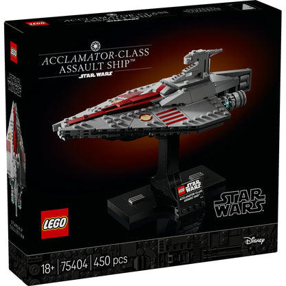 LEGO Star Wars™ 75404 - Navă de asalt din clasa Acclamator - cutie fata