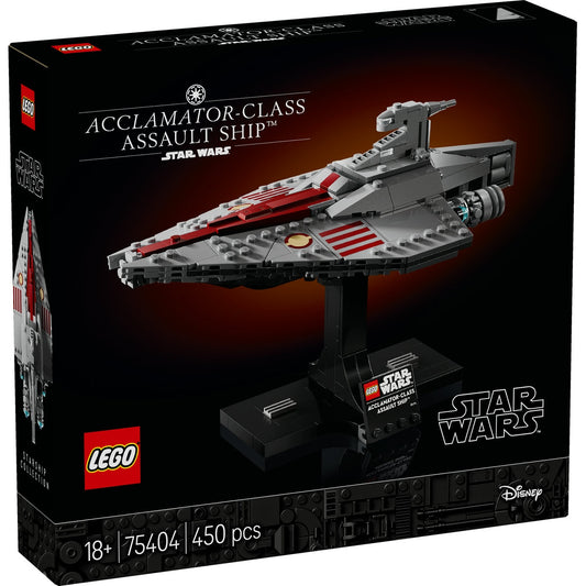 LEGO Star Wars™ 75404 - Navă de asalt din clasa Acclamator - cutie fata