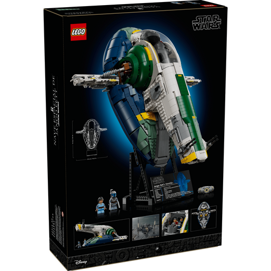 LEGO Star Wars™ 75409 - Nava lui Jango Fett din clasa Firespray - cutie spate