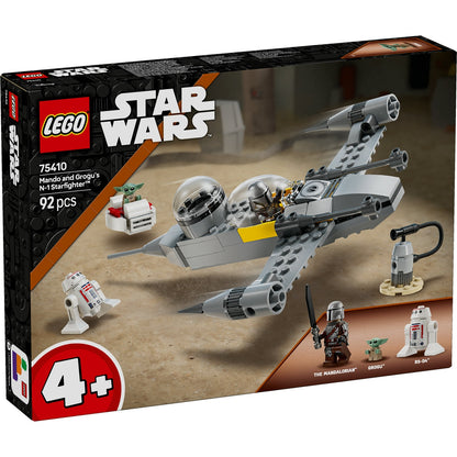 LEGO Star Wars™ 75410 - Nava de luptă stelară N-1 a lui Mando și Grogu - cutie fata
