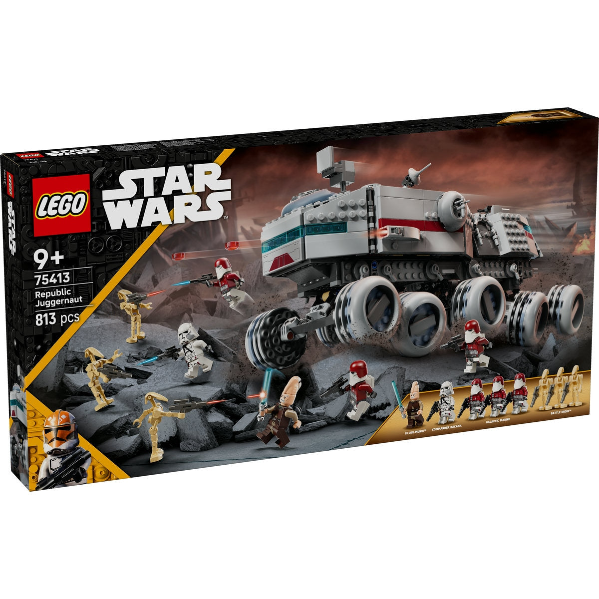 LEGO Star Wars 75413 Republic Juggernaut - cutie fata