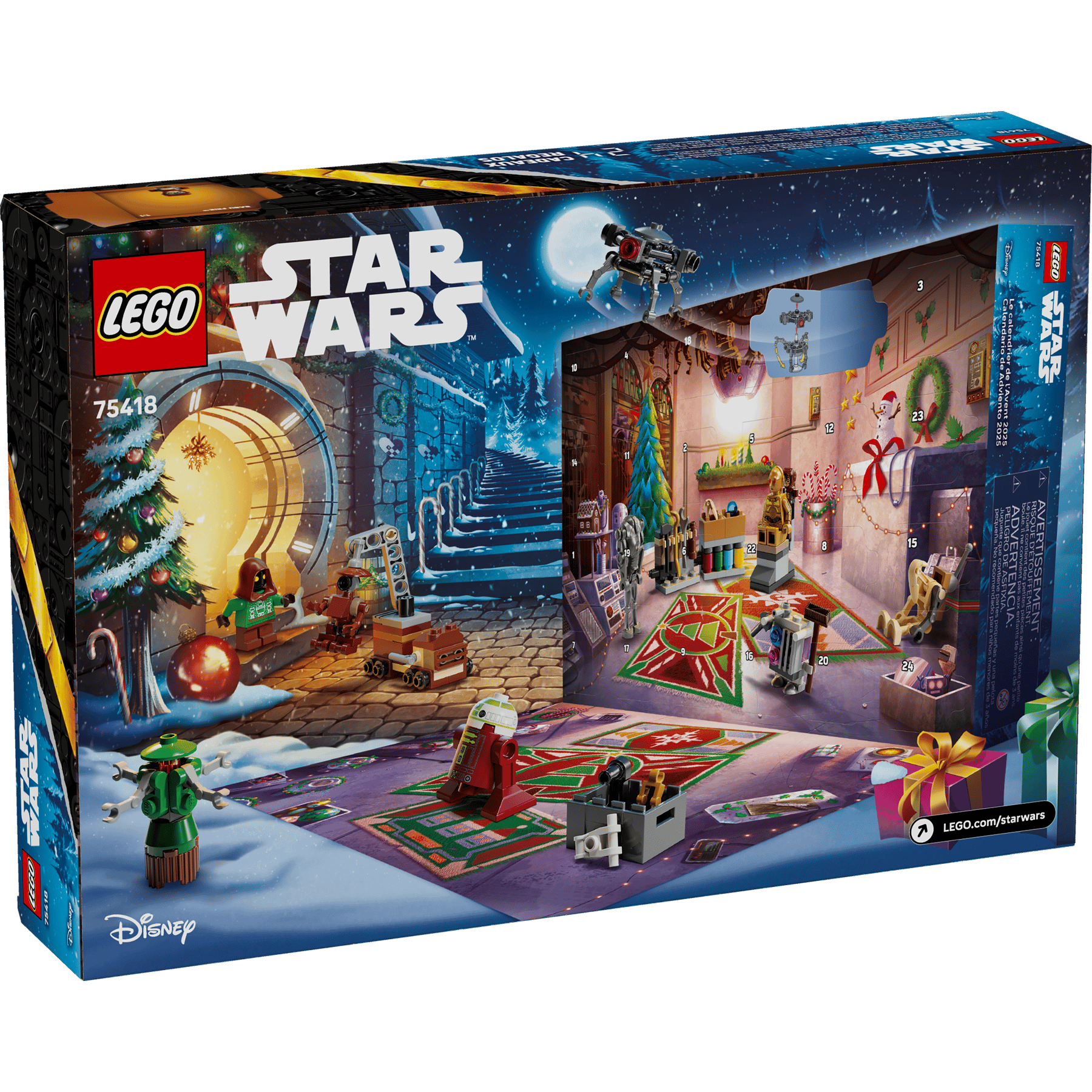 LEGO Star Wars™ 75418 - Calendar de advent 2025 - cutie spate