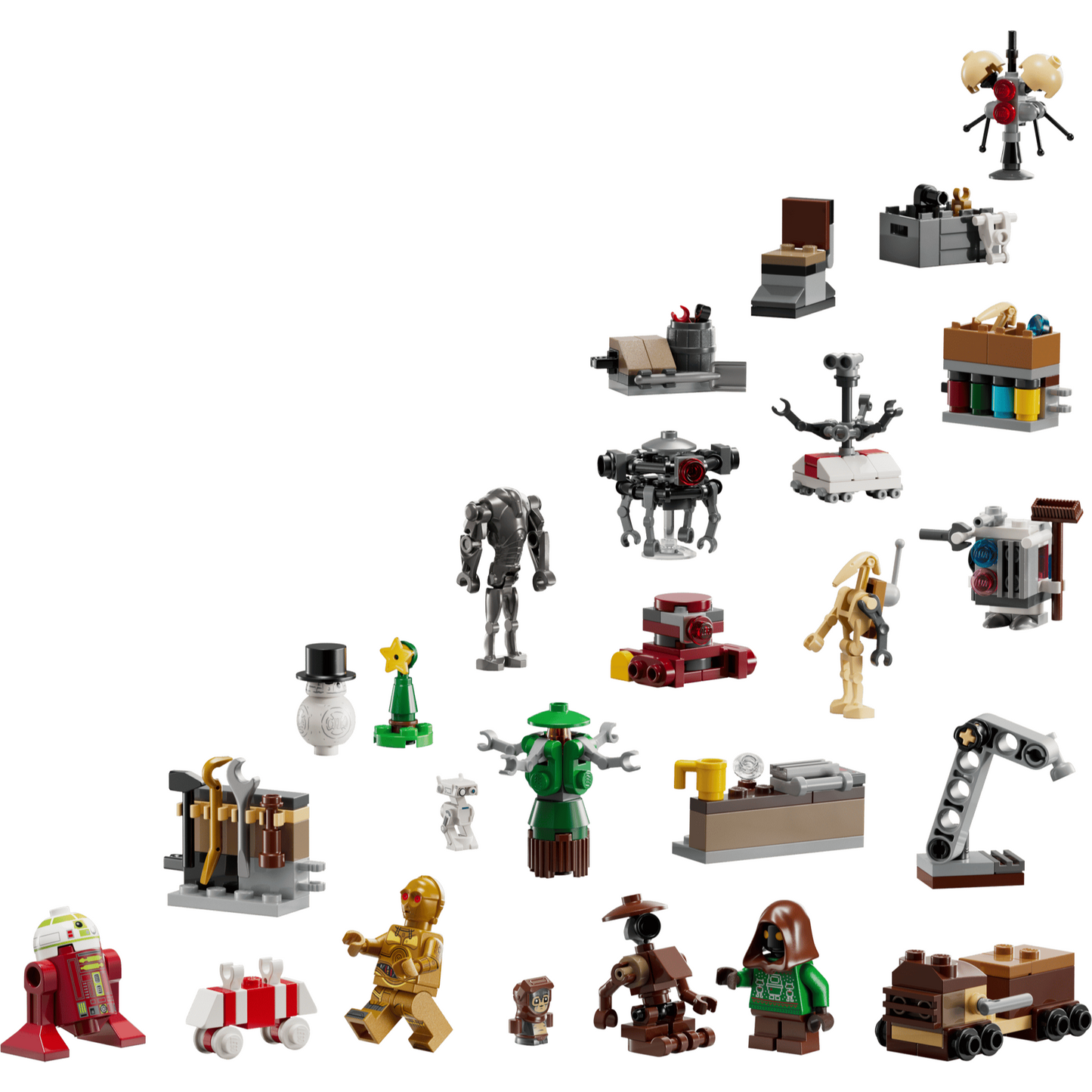 LEGO Star Wars™ 75418 - Calendar de advent 2025 - set construit