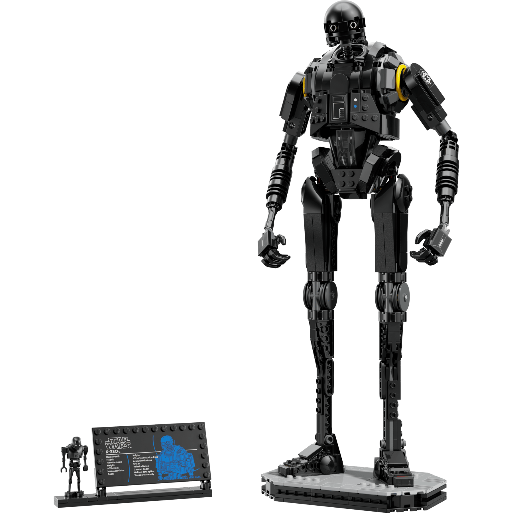 LEGO Star Wars™ 75434 - Droid de securitate K-2SO™ - set construit