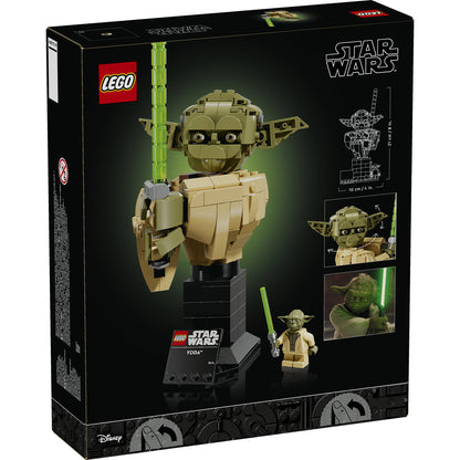 LEGO Star Wars 75438 Bustul lui Yoda - cutie spate
