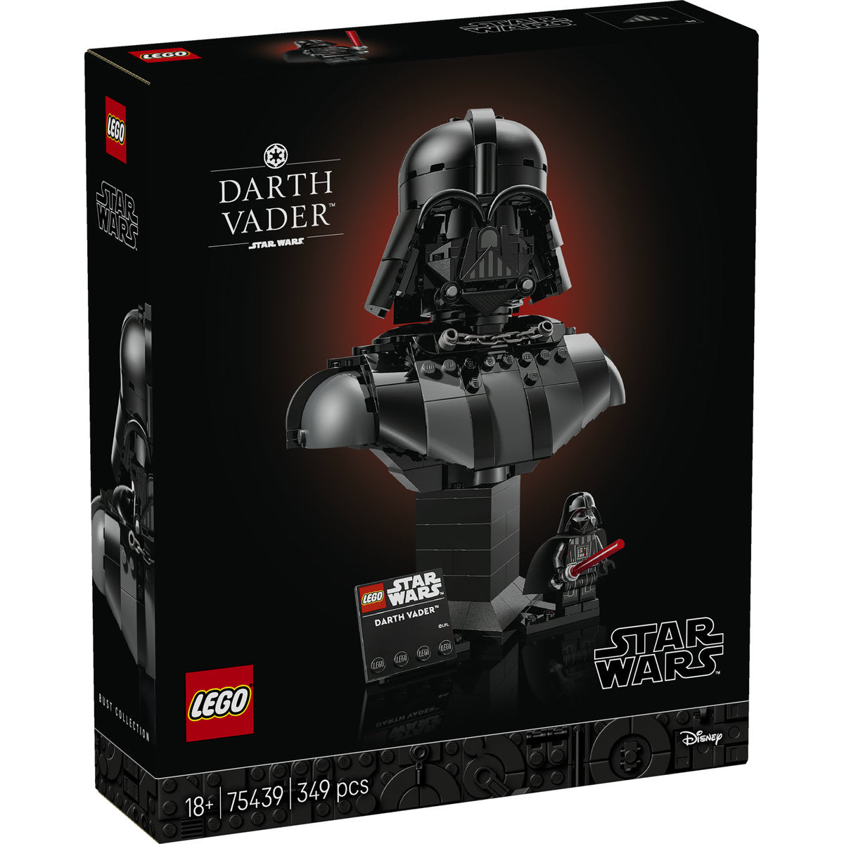 LEGO Star Wars 75439 Bustul lui Darth Vader - cutie fata