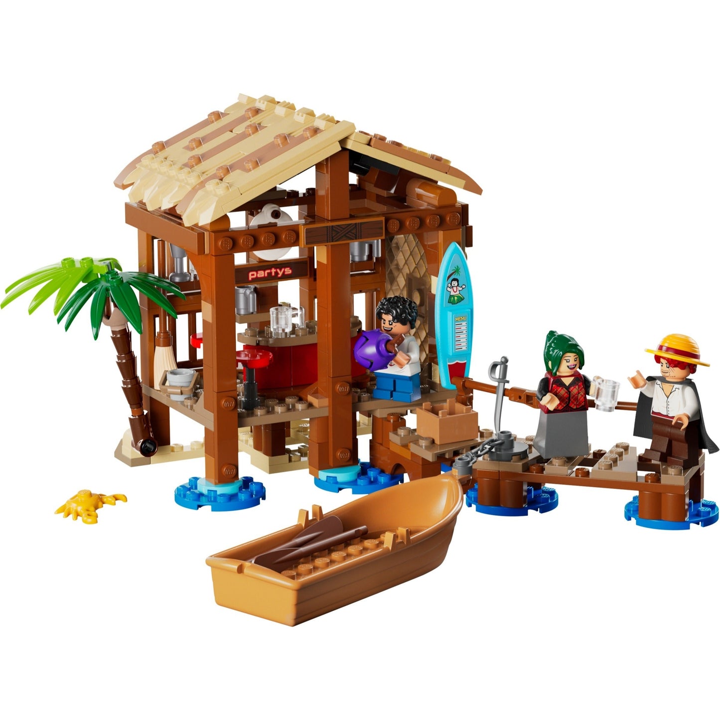 LEGO One Piece 75636 - Colibă în Satul Morii - set construit