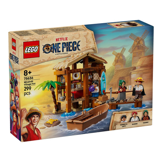 LEGO One Piece 75636 - Colibă în Satul Morii - cutie fata