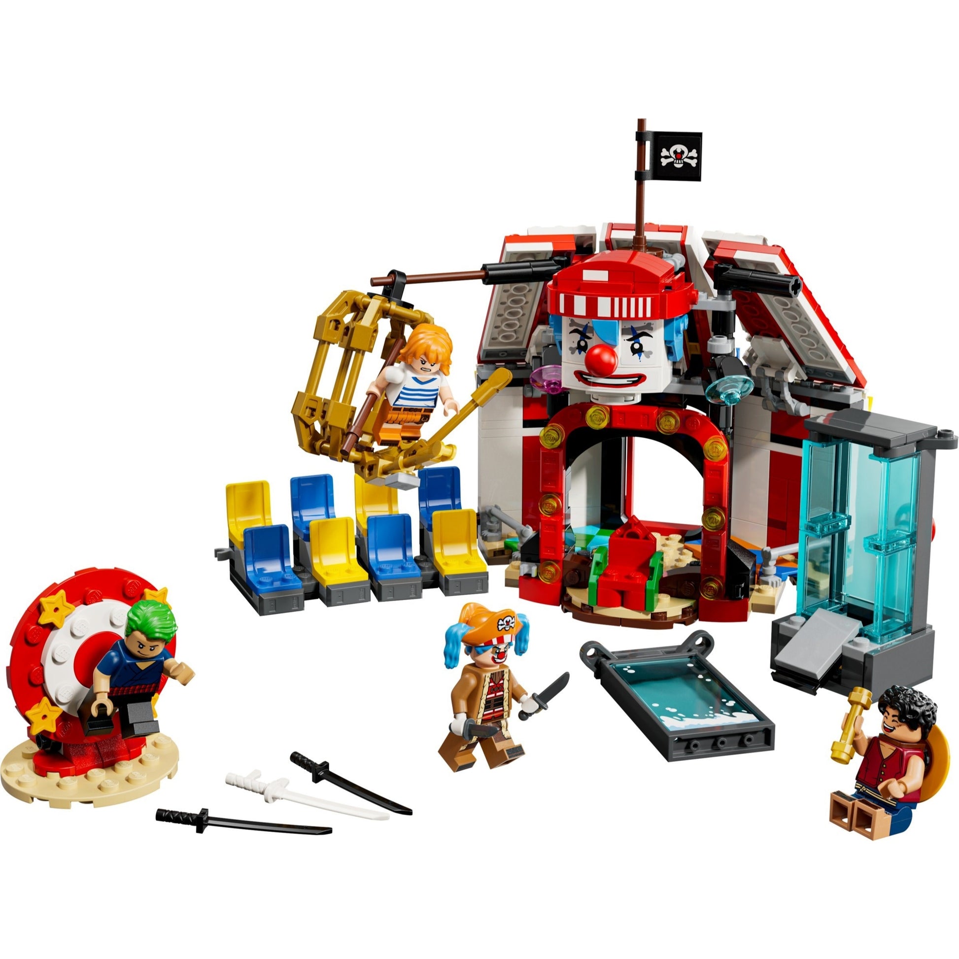 LEGO One Piece 75637 - Cortul de circ al clovnului Buggy - set construit