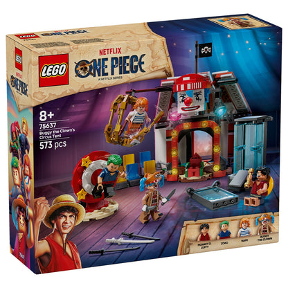 LEGO One Piece 75637 - Cortul de circ al clovnului Buggy - cutie fata