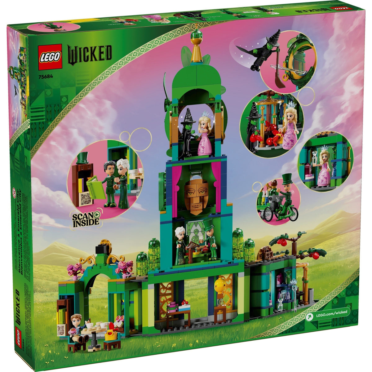 LEGO Wicked 75684 Welcome to Emerald City - cutie spate