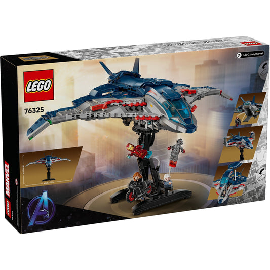 LEGO Marvel 76325 Avengers: Age of Ultron Quinjet - cutie spate