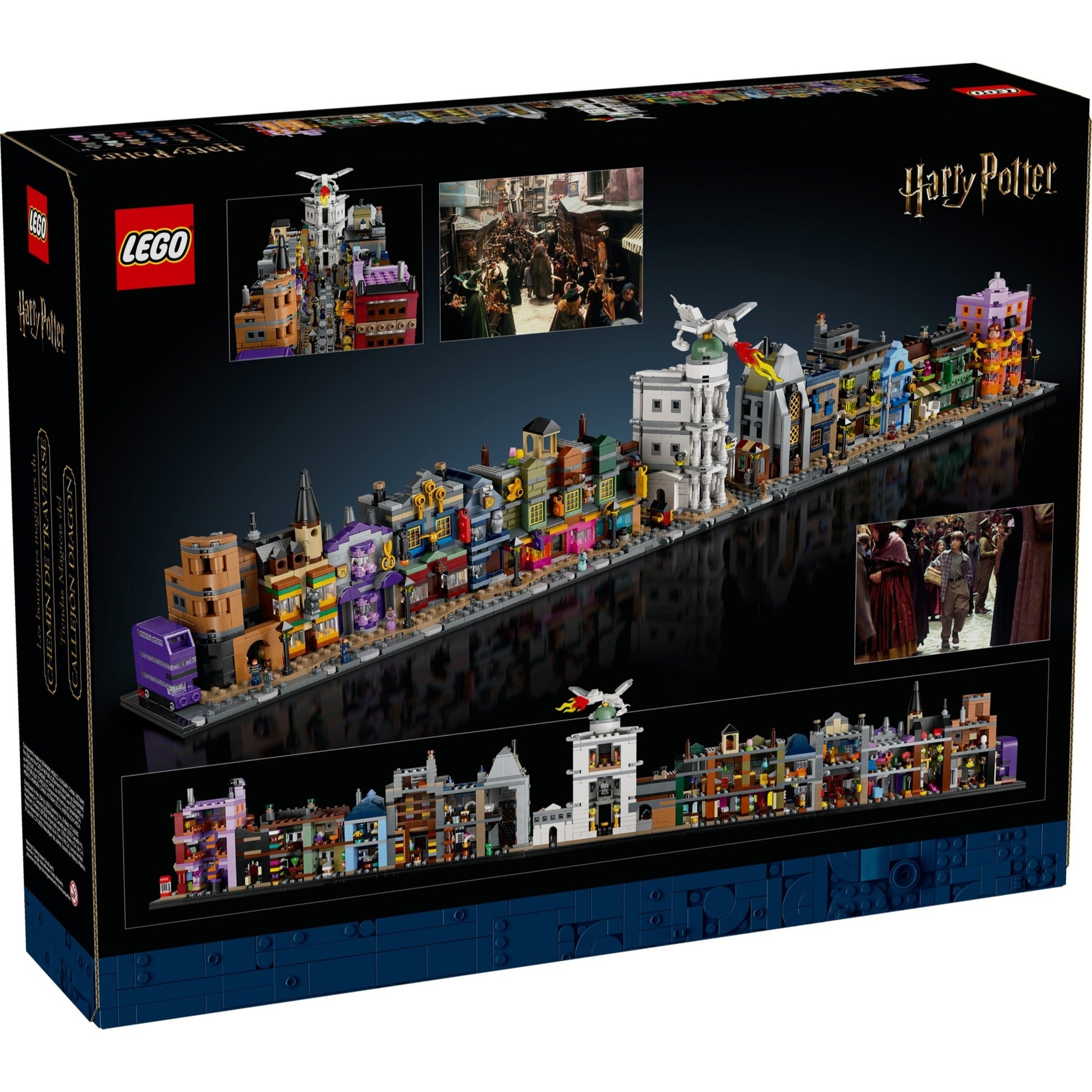 LEGO Harry Potter™ 76444 - Magazine vrăjitorești pe Aleea Diagon - cutie spate