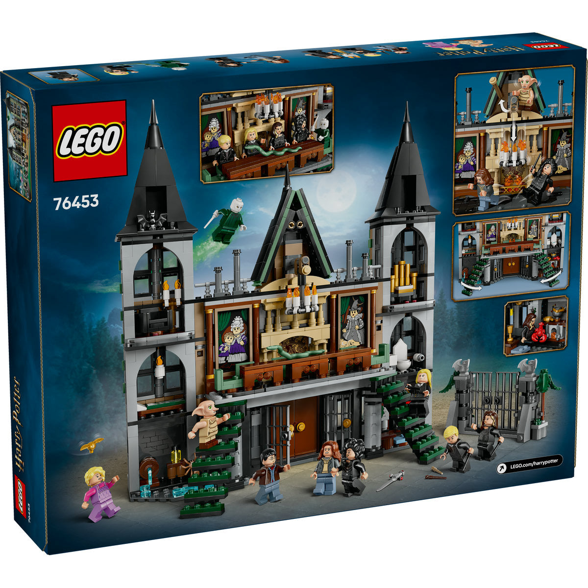 LEGO Harry Potter 76453 Malfoy Manor - cutie spate