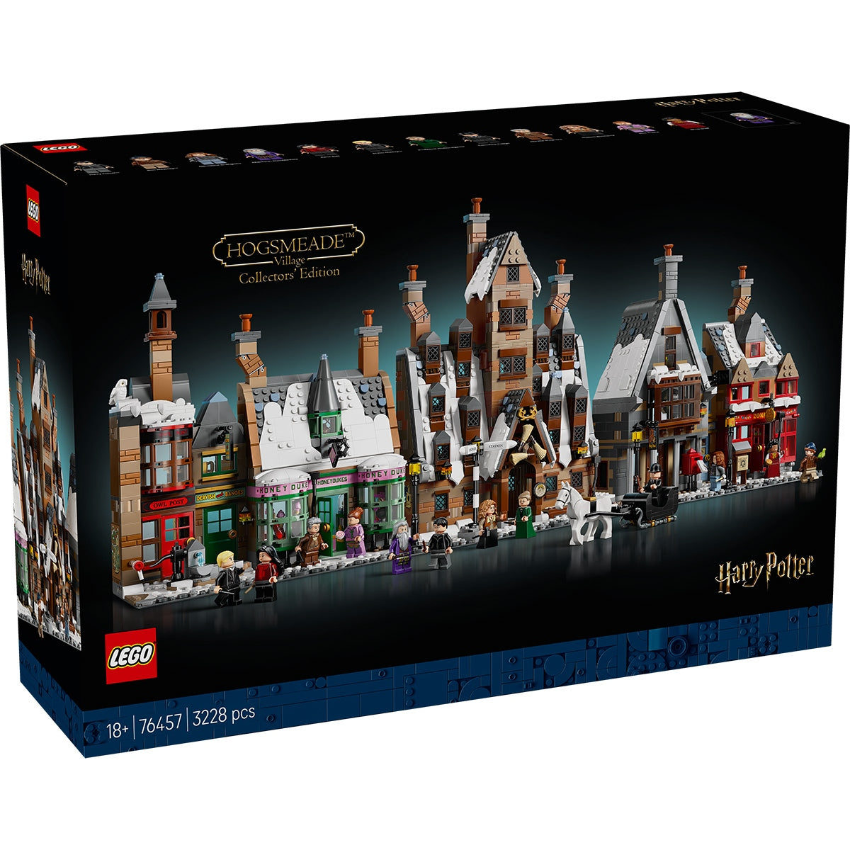 LEGO Harry Potter™ 76457 - Satul Hogsmeade™ - Ediție de colecție - cutie fata