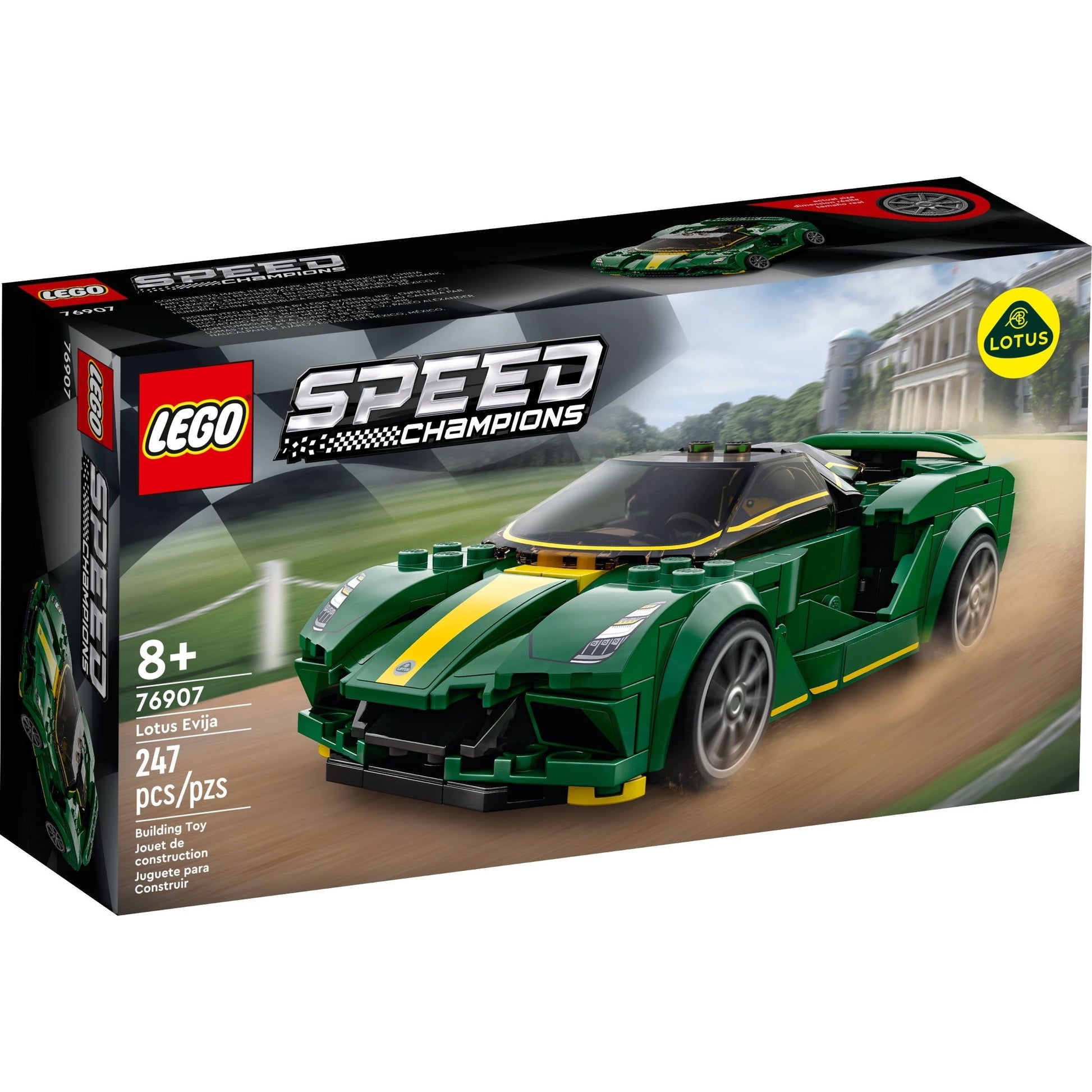 LEGO Speed Champions 76907 - Lotus Evija - cutie fata
