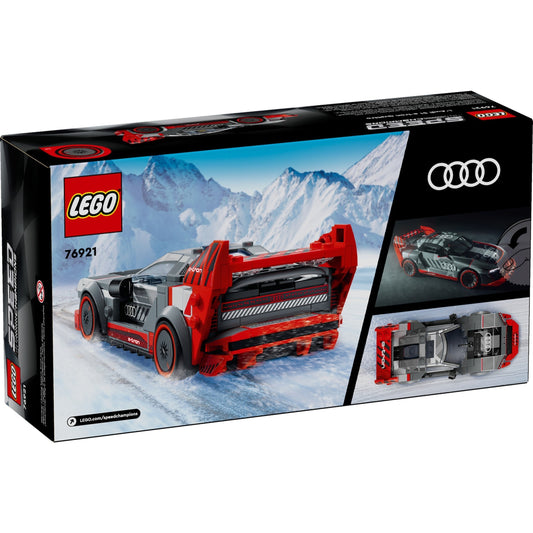LEGO Speed Champions 76921 - Mașină de curse Audi S1 e-tron quattro - cutie spate