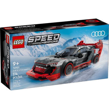 LEGO Speed Champions 76921 - Mașină de curse Audi S1 e-tron quattro - cutie fata
