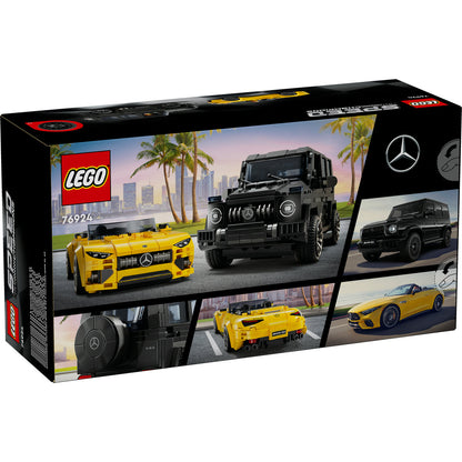 LEGO Speed Champions 76924 Mercedes-AMG G 63 & Mercedes-AMG SL 63 - cutie spate