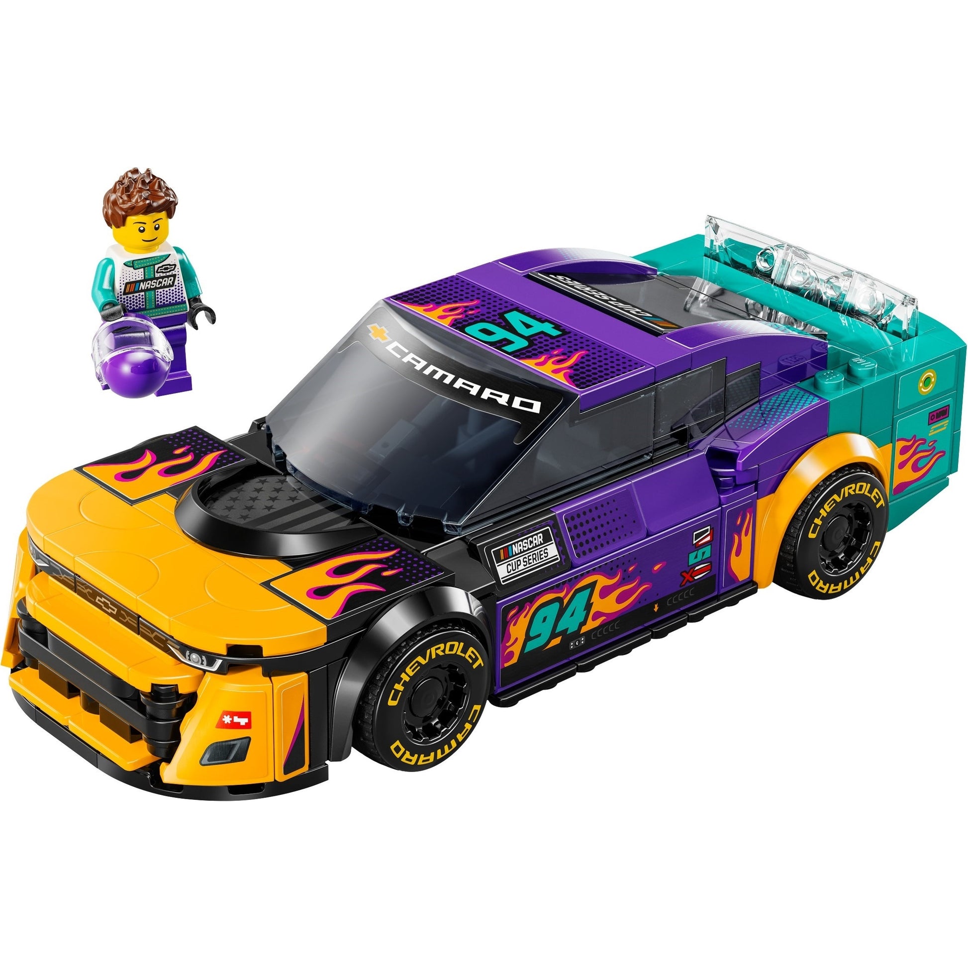 LEGO Speed Champions 76935 - NASCAR® Next Gen Chevrolet Camaro ZL1 - set construit